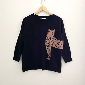 LOFT leopard sweater